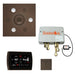 Thermasol Total Wellness Package Hydrovive with SignaTouch Square | TWPHSS - Finish: Oil Rubbed Bronze