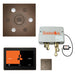 Thermasol Total Wellness Package with 10" ThermaTouch Trim Upgraded Square | TWP10US - Finish: Antique Copper