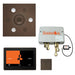 Thermasol Total Wellness Package with 10" ThermaTouch Trim Upgraded Square | TWP10US - Finish: Oil Rubbed Bronze