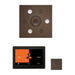 Thermasol Wellness Steam Package with 10" ThermaTouch Square | WSTP10S - Finish: Oil Rubbed Bronze