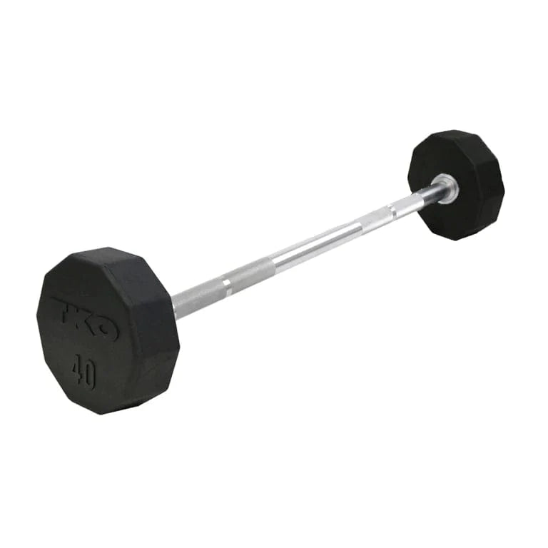 TKO 5 Fixed Bar Set With 5 Bar Rack 845BBR - side of fixed bar with metal handle