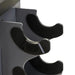 TKO 8 Pair Vertical Dumbbell Rack - detailed look of the dumbbell holder