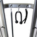 TKO Strength 9050 Functional Trainer Cable Machine - closeup look to the other accessories included