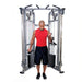 TKO Strength 9050 Functional Trainer Cable Machine- metal cable machine with instructor