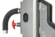 TKO Commercial Half Rack - close look of the safety switch