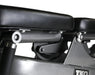 TKO Commercial Adjustable Bench 874MA - Close up view of the metal and cushion