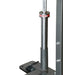 TKO Commercial Half Rack - grey with red metal part of the rack