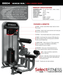 TKO Strength Dual Ab and Back Cable Machine 8804 - grey back cable machine with specs.