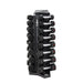 TKO Dumbbell Set with 8 Pair Vertical Dumbbell Rack - black metal rack with dumbbells