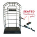 TotalStretch TS250 Commercial Stretching Cage - Front 3D view of product with seat option on the side