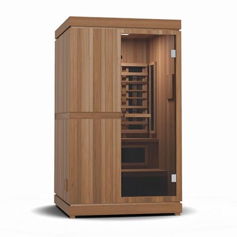 Finnmark FD-4 Trinity Infrared & Steam Sauna Combo - Natural light