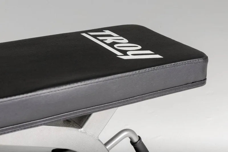 Troy Flat Bench - side view of bench