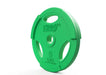 Troy Interlocking Color Grip Workout Plate - 5 lbs plate, green color variation