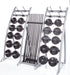 Troy Lite Storage Rack - rack with body bars and plates mounted