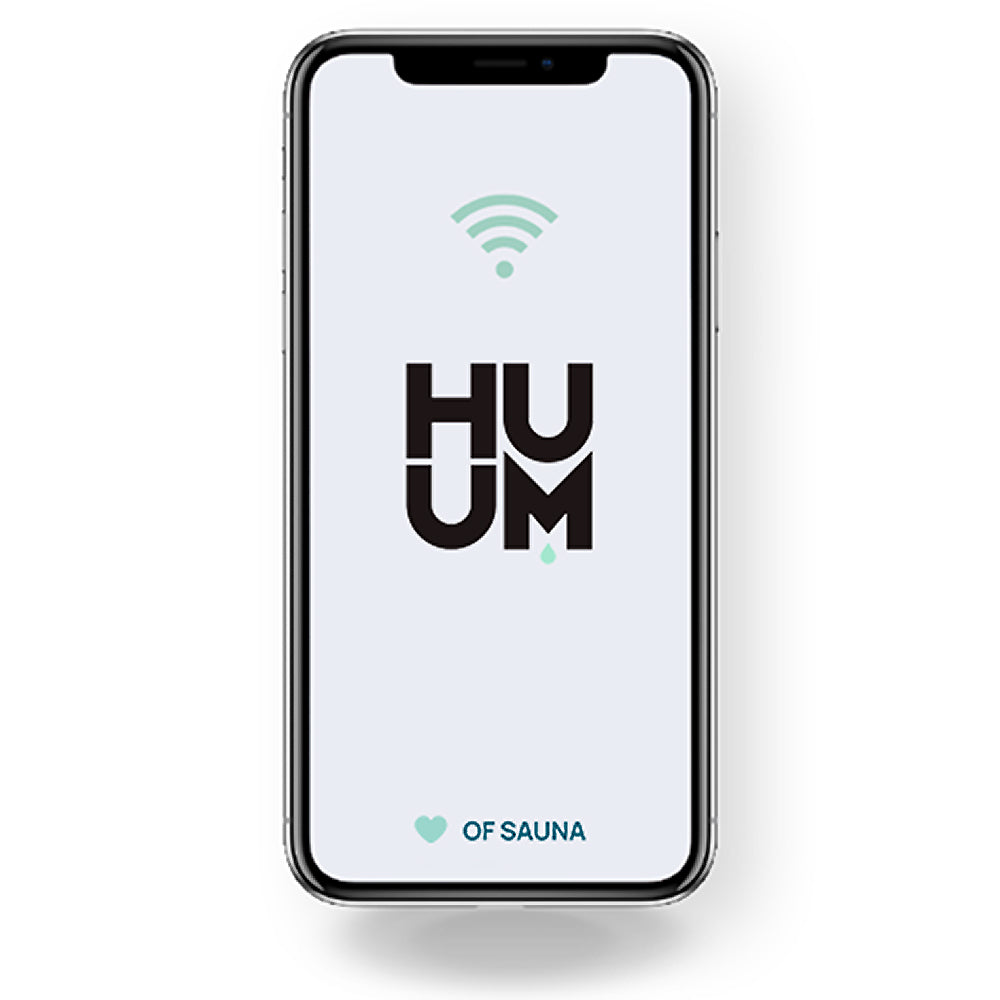 HUUM UKU Wi-Fi - Controller - HUUM Logo on Cellphone Screen