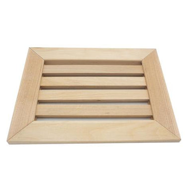 PROSAUNAS Alder Air Vent Alder, Sauna, Ventilation Grille, .5" x 5.9" x 7.5"