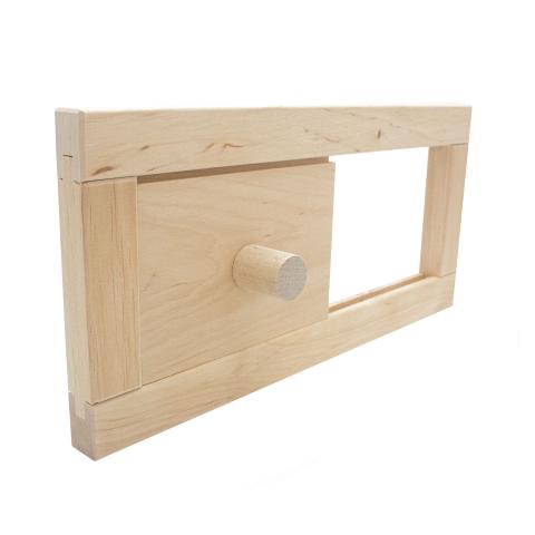 PROSAUNAS Alder Air Hatch Alder, Sauna, Ventilation Hatch, .5" x 5.2" x 11"