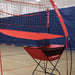 Close up view of Powernet Volleyball Wheeled Cart 1188