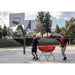 Powernet Volleyball Wheeled Cart XL 1189 - cart on a basketball court