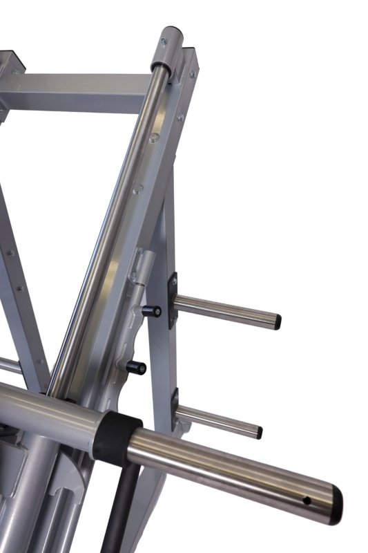 Vortex Strength VLP1000 Leg Press / Hack Squat Combo - close up photo of quad roller system 