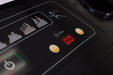 Vortex Strength VT5000 Commercial Treadmill with Integrated TV - Focused picture of speed button and power button