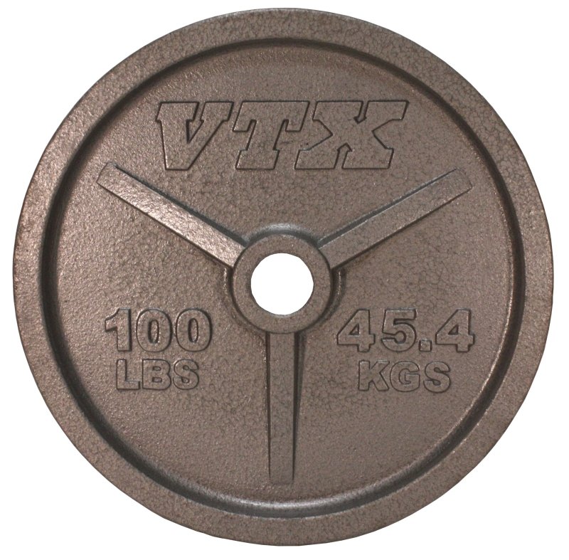 VTX Grip Plate - 100 lbs, 45.4 kgs plate