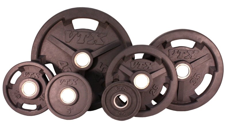 VTX Rubber Grip Plate - plates with different size and weight variations