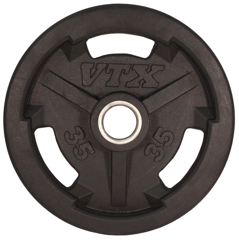 VTX Rubber Grip Plate - 35 lbs plate