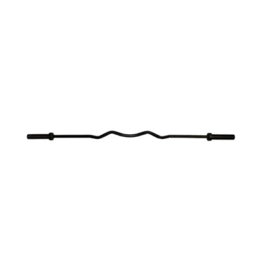 VTX Super 74" XL Olympic Black 6’ EZ Curl Bar