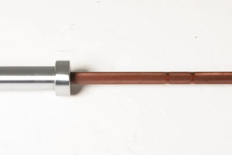 Women's Olympic Training Bar - view of bar with chrome color finish