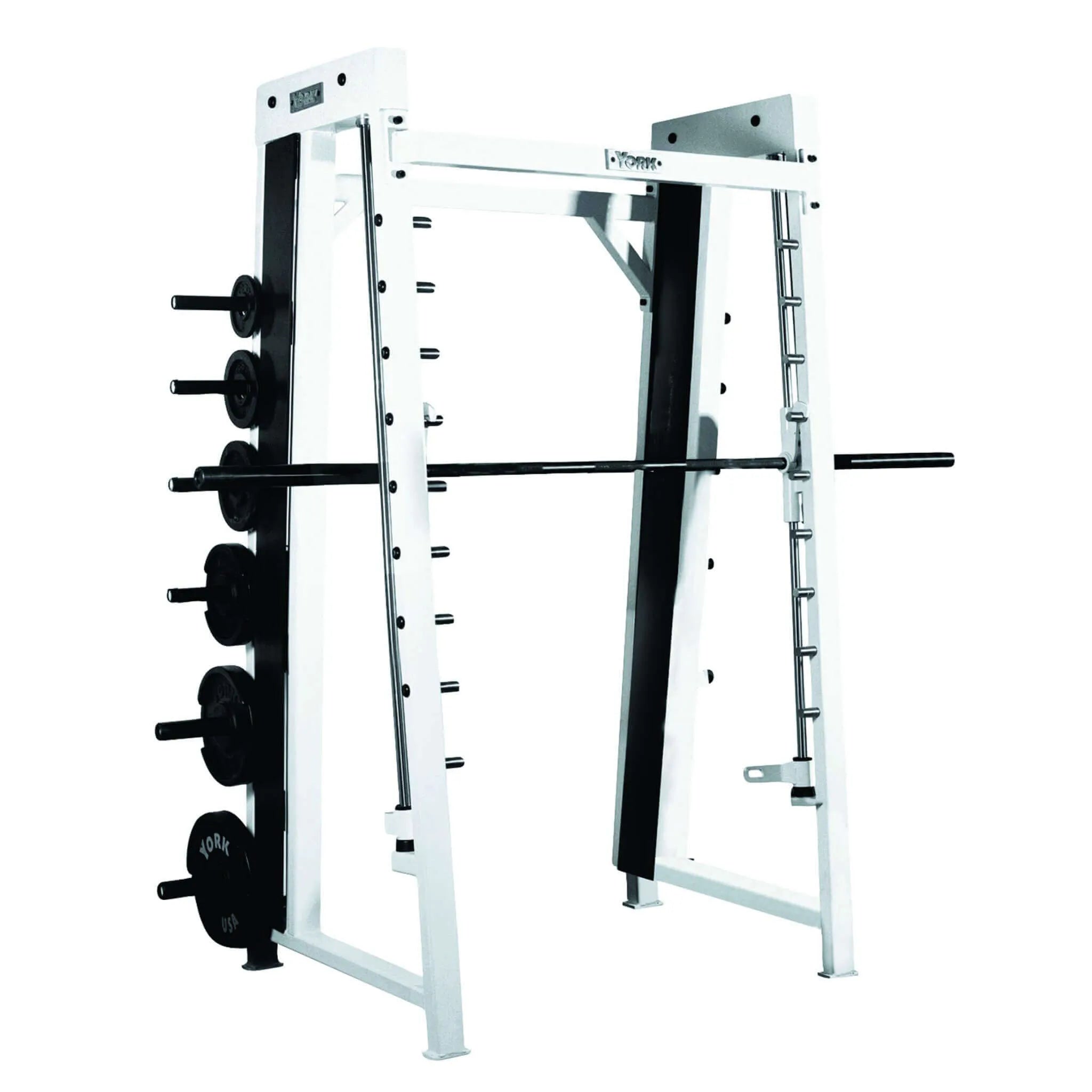York Barbell STS Counter Balanced Smith Machine - white