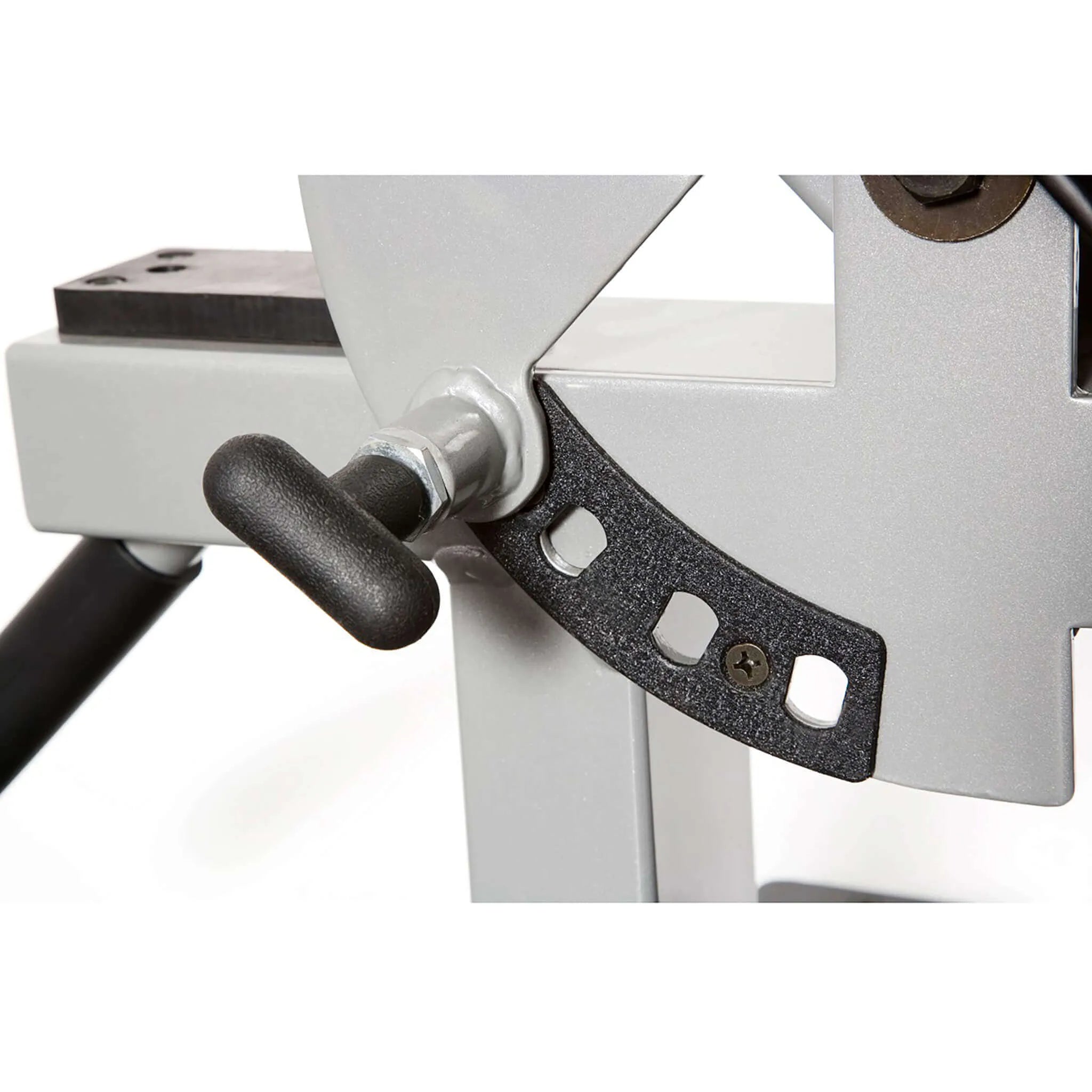 York Barbell 53004 STS Multi-Function Bench - adjustment lever