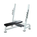 York STS Olympic Flat Bench - White