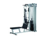 York Barbell STS Seated Low Row - Corner view