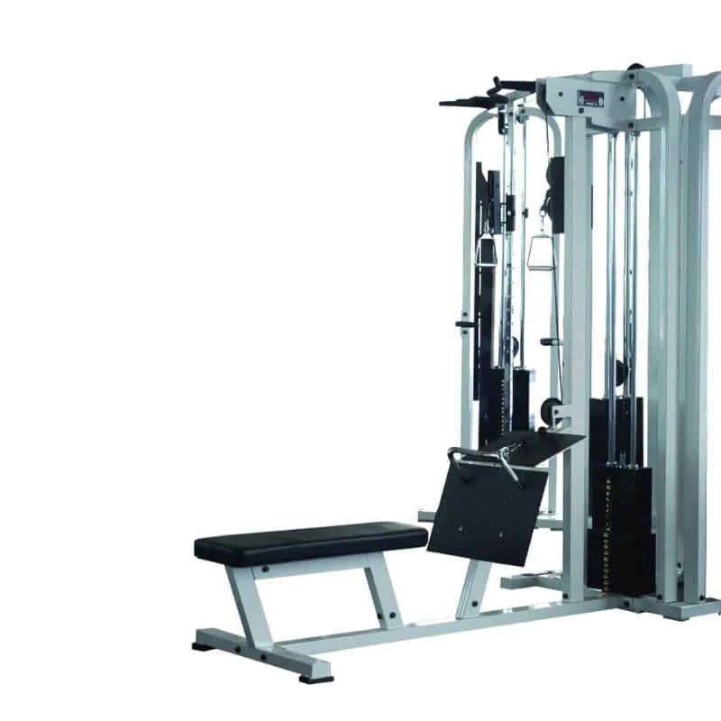 York Barbell STS Seated Low Row - Corner view