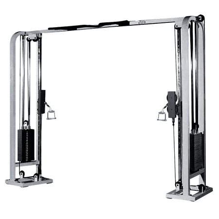 York STS Selectorized Cable Crossover - Silver
