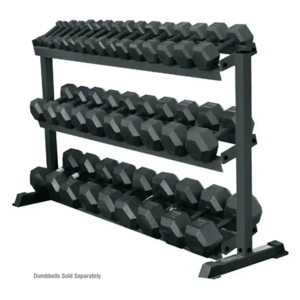 York Barbell 3 Tier Pro-hex Rack