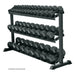 York Barbell 3 Tier Pro-hex Rack