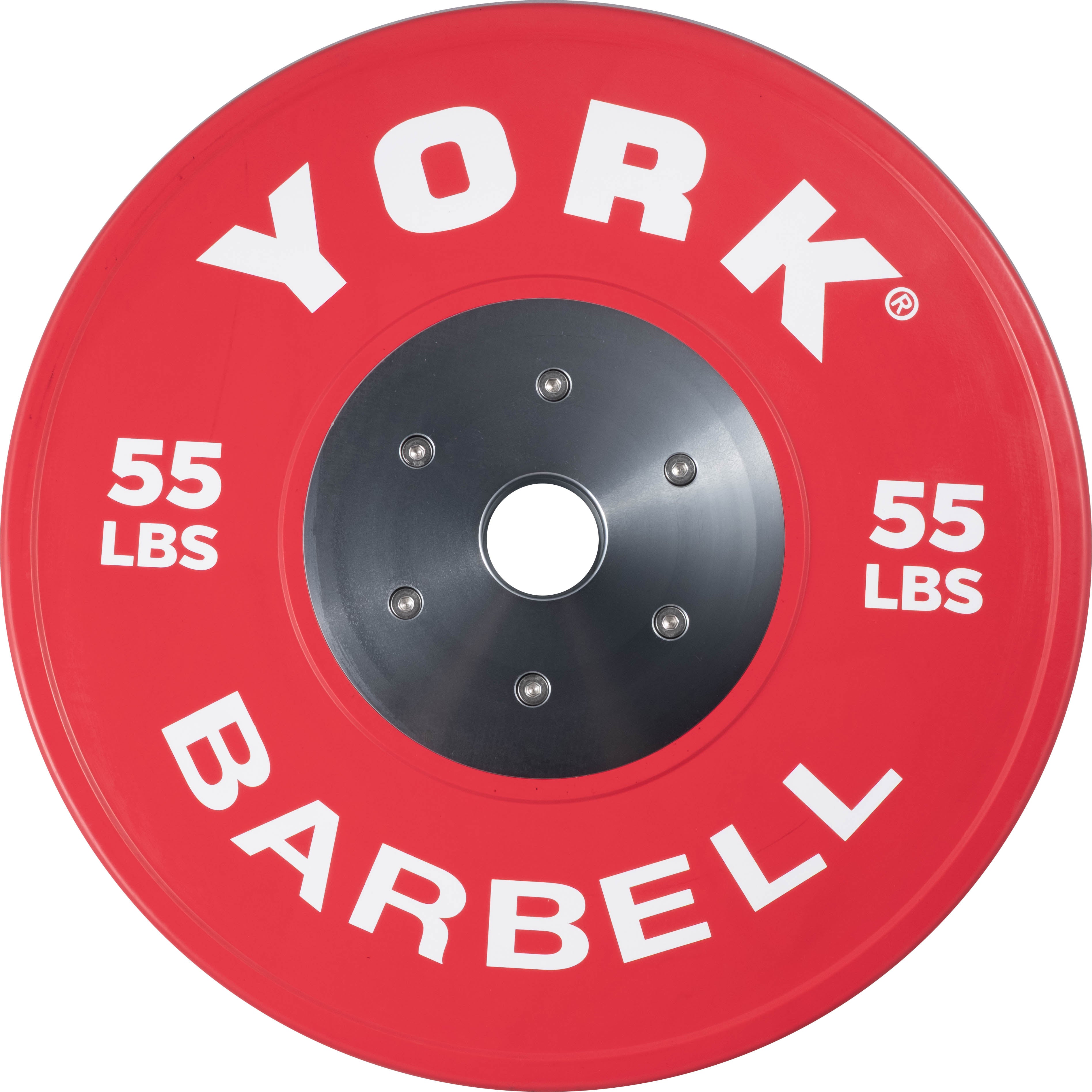 York Competition Bumper Plates - Red plate