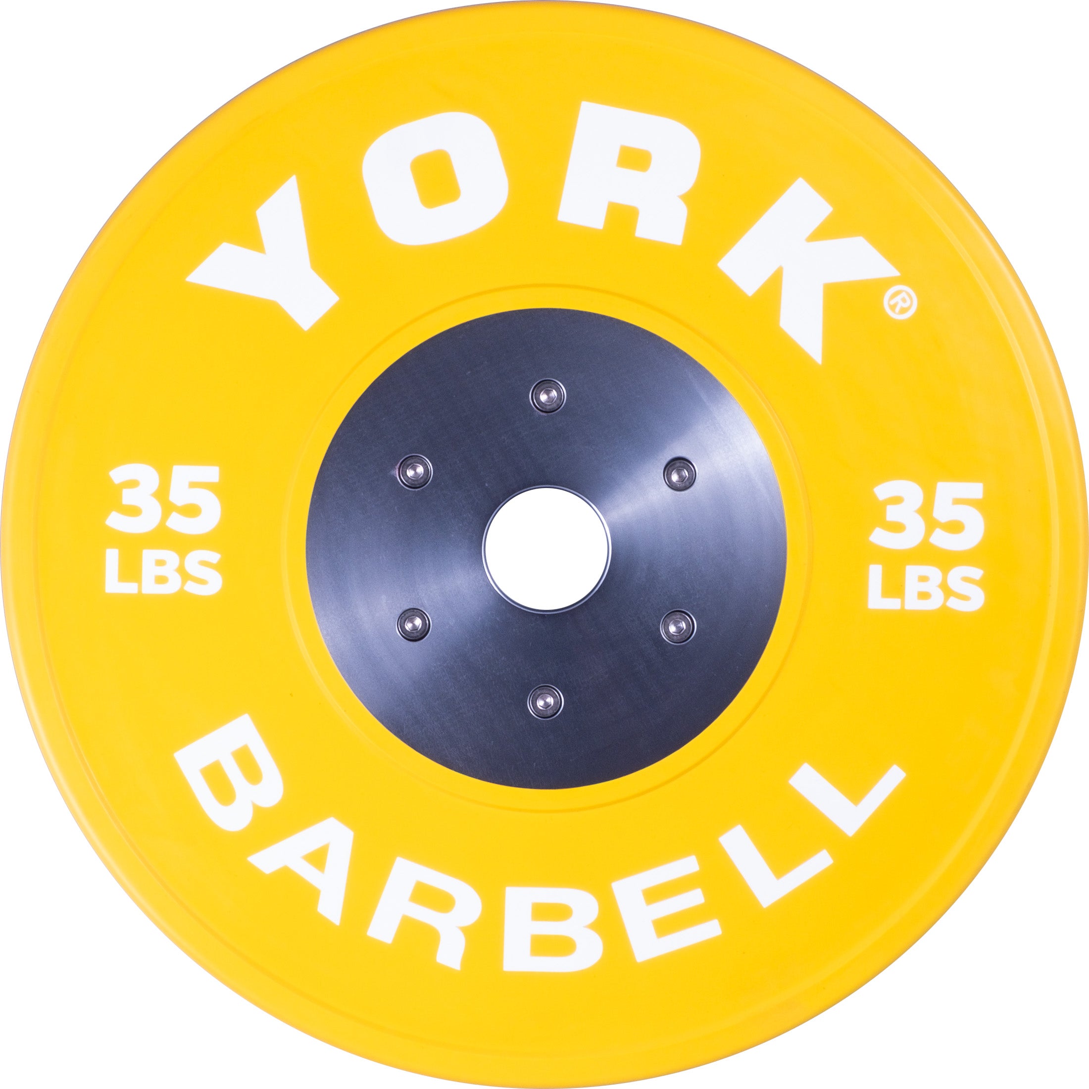 York Competition Bumper Plates - Yellow plate