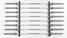 York Wall Mounted Horizontal - 8 bar storage on a white background