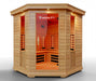 Medical 7 Plus Infrared Sauna - glass door with handle