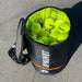 120pcs Spinshot Pressureless Tennis Balls + Free Carry Bag - bag filled with tennis balls