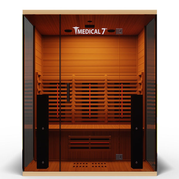 Medical 7 Ultra Full-Spectrum Sauna - bench