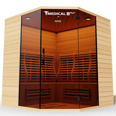 Medical 8 Plus V2 Ultra Full-Spectrum Sauna 