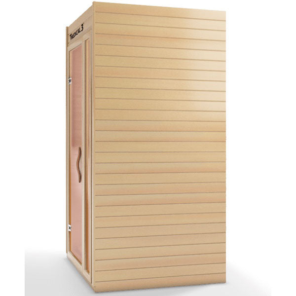 Medical 3 Infrared Sauna - wooden panels 