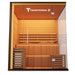 Medical 9 Plus Traditional Sauna - wooden panel on roof