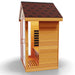 Medical Nature 6 Outdoor Infrared Sauna - Side 3D view of sauna