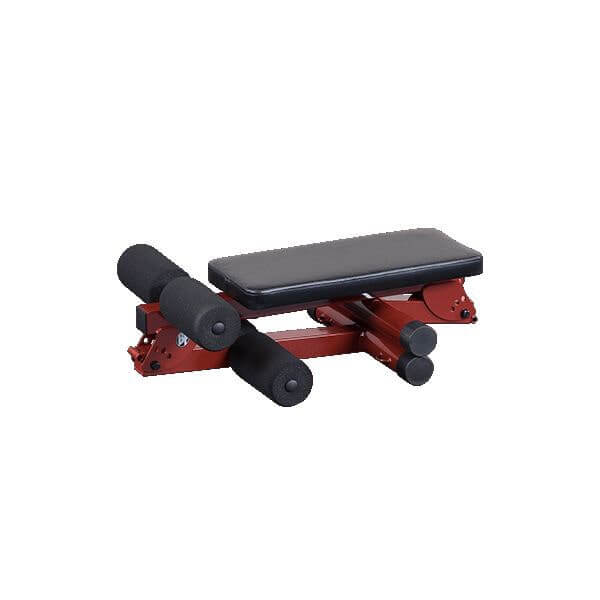 Best Fitness Ab Bench / Seat - Side view folded 3D picture