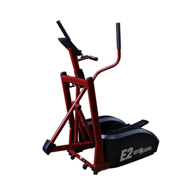 Best Fitness BFE2 Center Drive Elliptical Trainer - Side view 3D picture